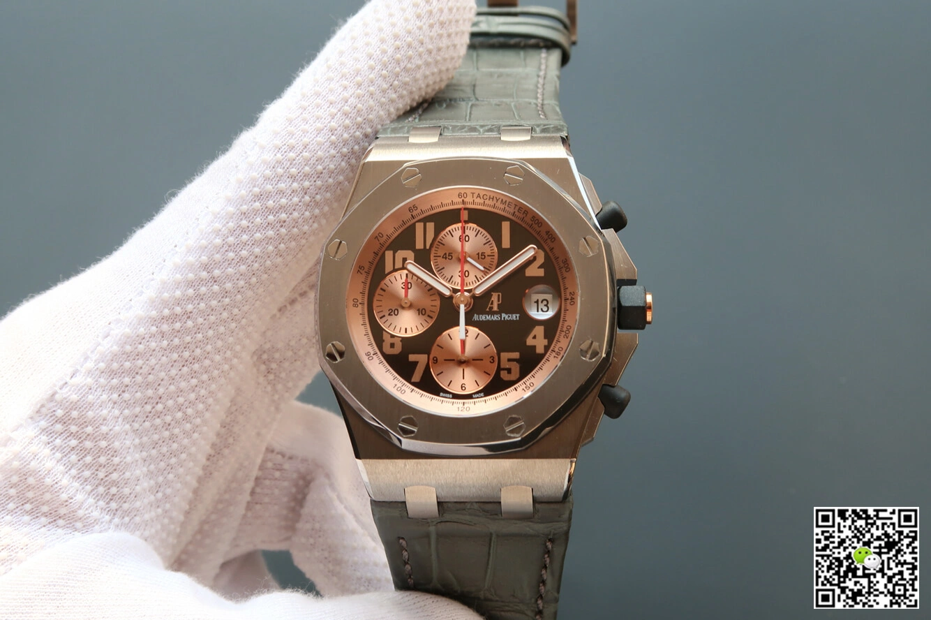 Audemars Piguet Royal Oak Offshore 26179IR.OO.A005CR.01 JF Factory 1:1 Best Edition Replica Watch V2 Leather Strap